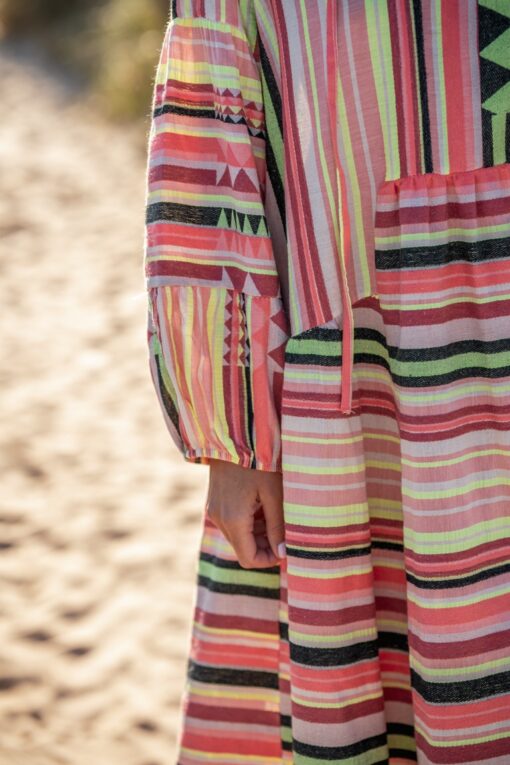 Vestido Tribal salmón - Imagen 10