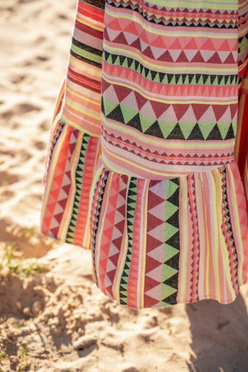 Vestido Tribal salmón - Imagen 6