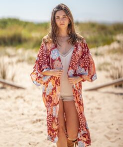 Kimono Chiara granate