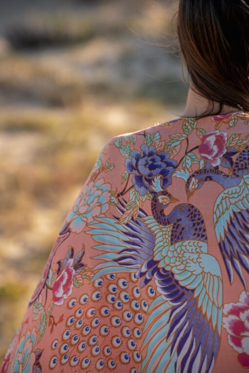 Kimono Chiara salmón - Imagen 3