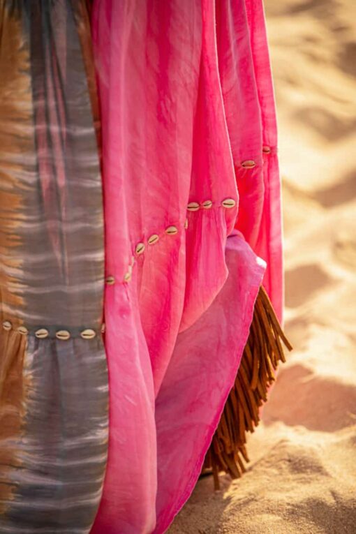 Maxi Vestido VARADERO rosa - Imagen 3