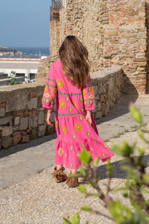 Vestido INKA rosa - Imagen 4