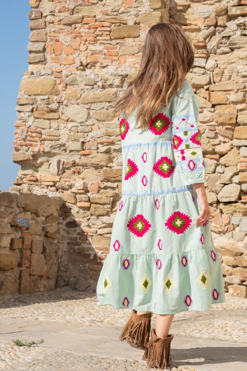 Vestido INKA mint - Imagen 4