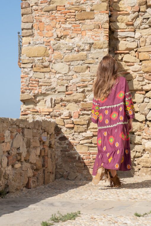 Vestido INKA magenta - Imagen 7
