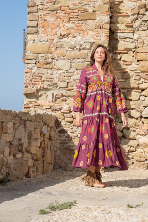 Vestido INKA magenta - Imagen 5
