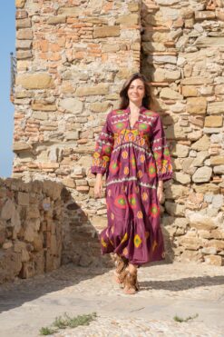 Vestido INKA magenta
