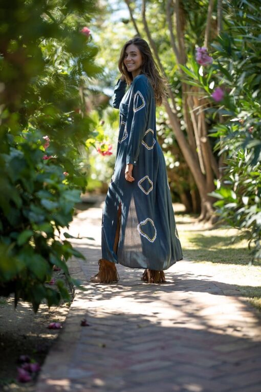Tunic Lanzarote azul - Imagen 5