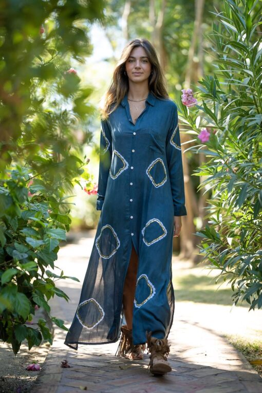 Tunic Lanzarote azul - Imagen 4