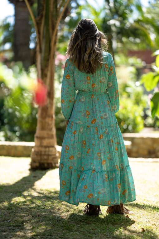 Vestido Marbella celeste - Imagen 8