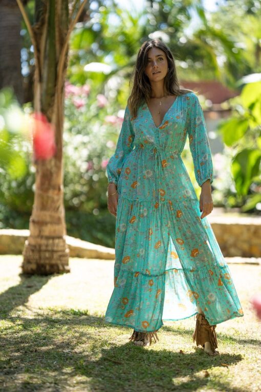 Vestido Marbella celeste - Imagen 2