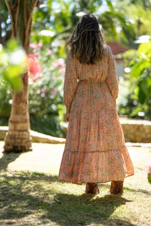 Vestido Marbella salmón - Imagen 7