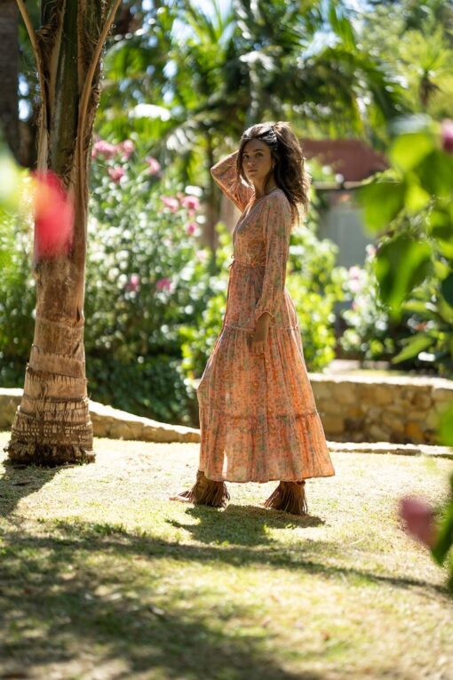 Vestido Marbella salmón - Imagen 6