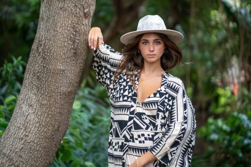 Kimono Azteca negro - Imagen 8