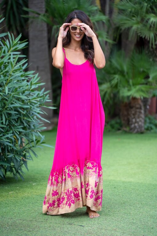 Vestido Santorini rosa - Image 4