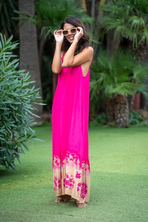 Vestido Santorini rosa - Image 3
