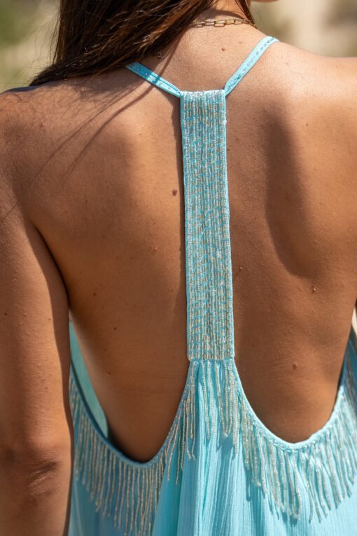 Vestido Lea Stones turquesa - Imagen 3