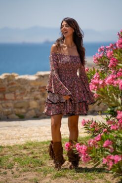 Vestido Estepona corto negro