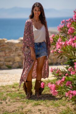 Kimono Estepona negro