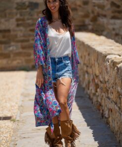 Kimono Estepona azul