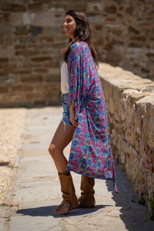 Kimono Estepona azul - Imagen 5