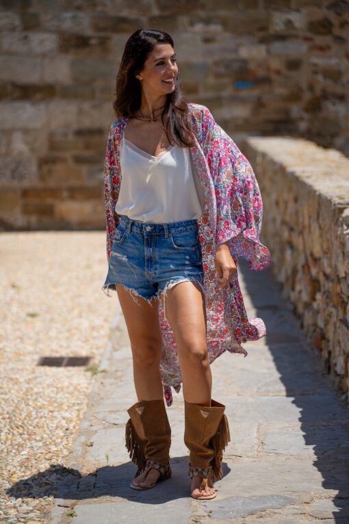 Kimono Estepona blanco - Imagen 5