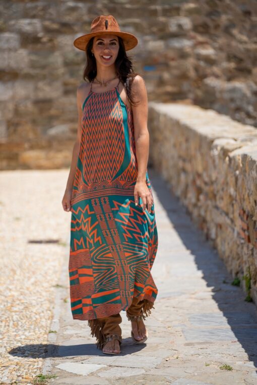 Vestido Namibia verde - Imagen 7