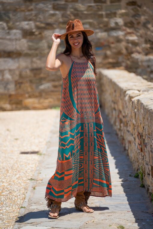 Vestido Namibia verde - Imagen 6