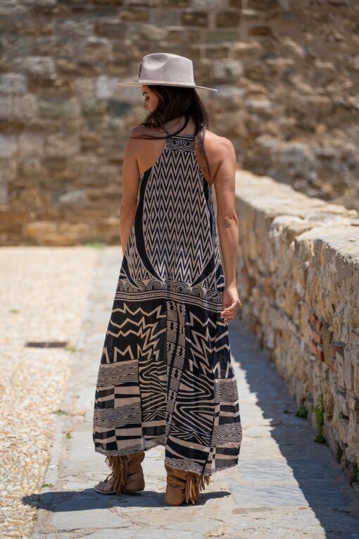 Vestido Namibia negro - Imagen 4