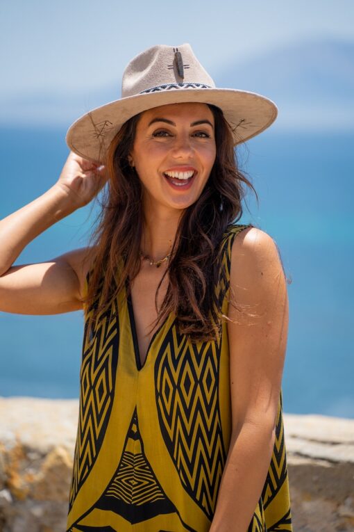 Sombrero YAEL arena - Imagen 2