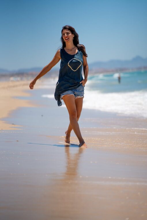 Top Lanzarote azul - Imagen 2