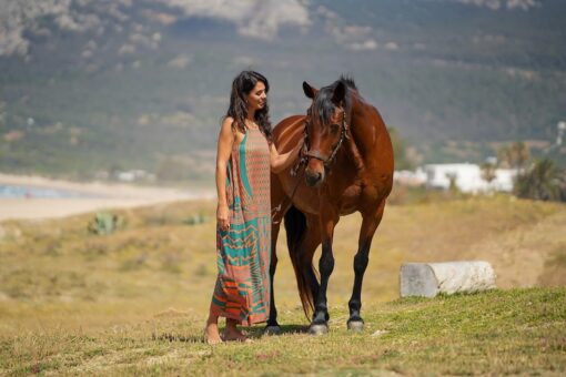 Vestido Namibia verde - Imagen 3