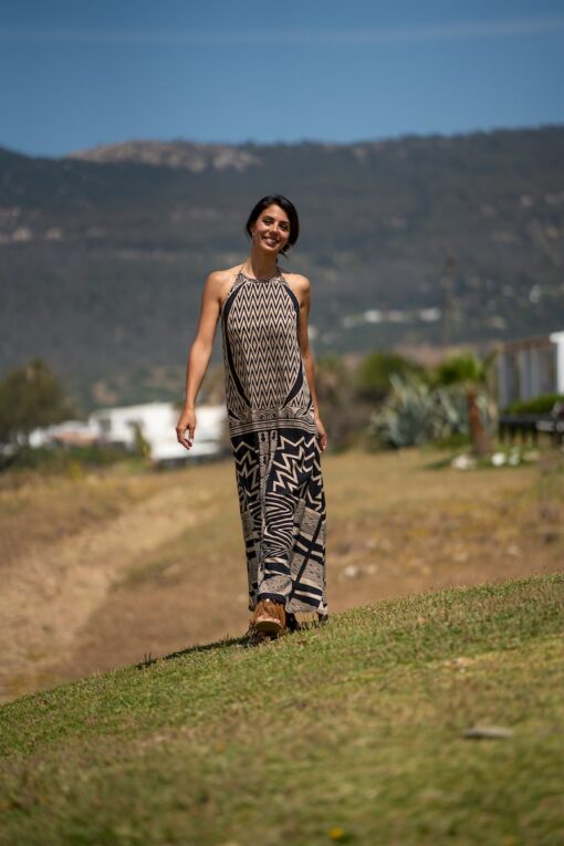 Vestido Namibia open back negro - Imagen 6