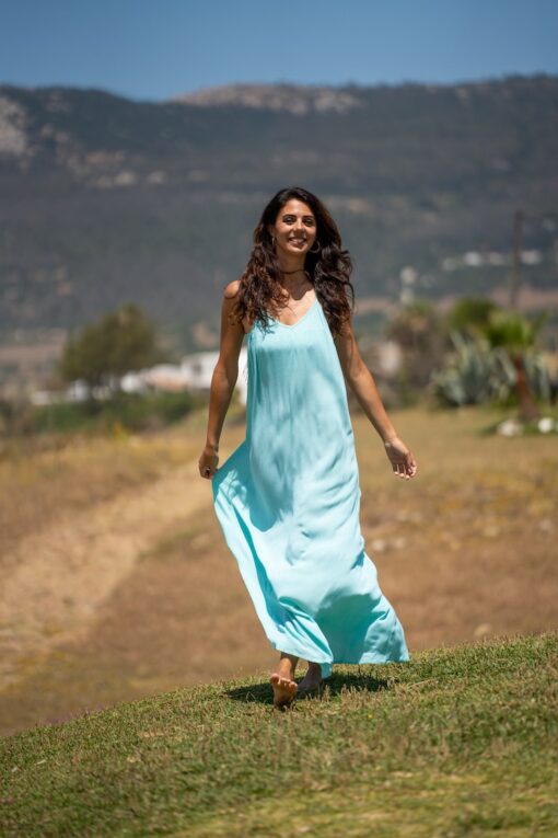 Vestido Lea Stones turquesa - Imagen 8