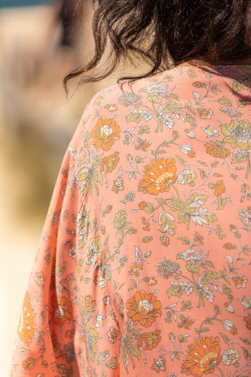 Kimono Marbella salmón - Imagen 4