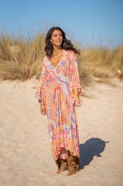 Vestido CHIARA salmón
