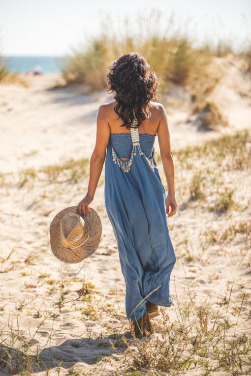 Vestido Lea azul - Imagen 6