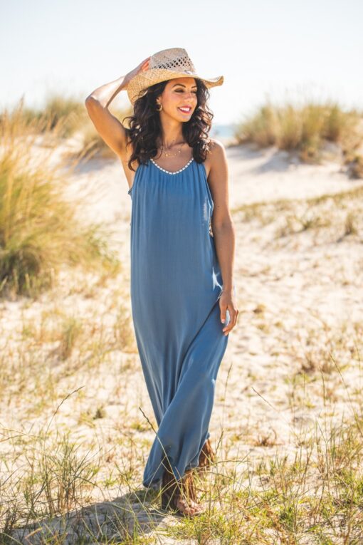Vestido Lea azul