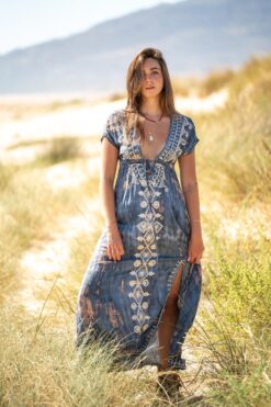 Vestido Waikiki gris