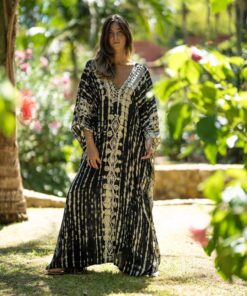 Maxi Kaftan Waikiki negro