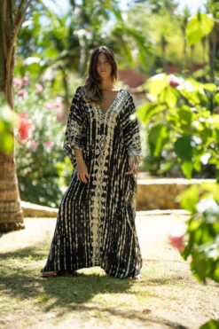 Maxi Kaftan Waikiki negro