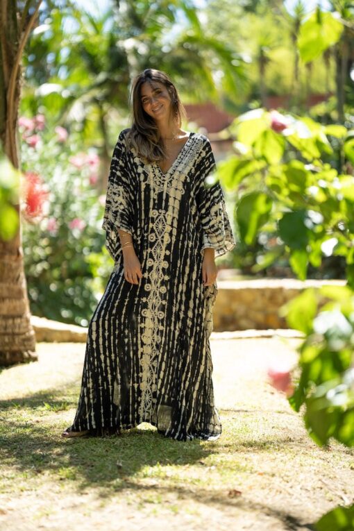 Maxi Kaftan Waikiki negro - Imagen 3