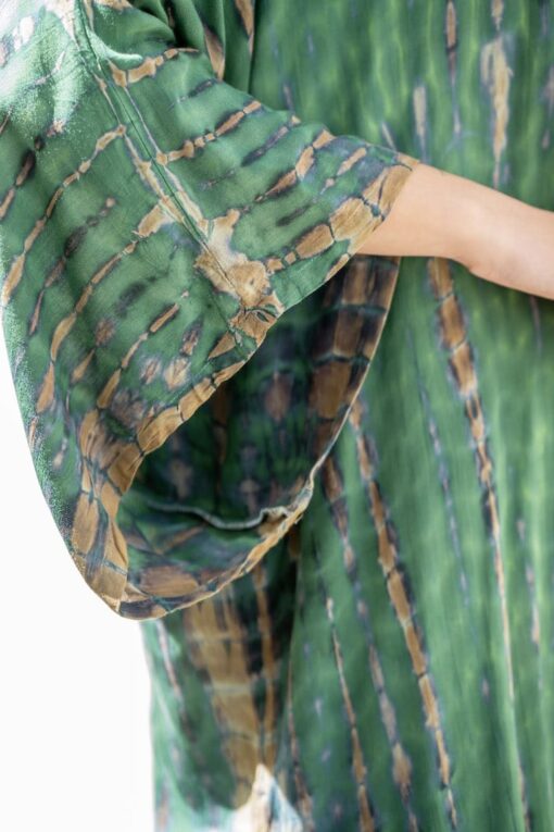 Kimono Hamoa verde - Imagen 3