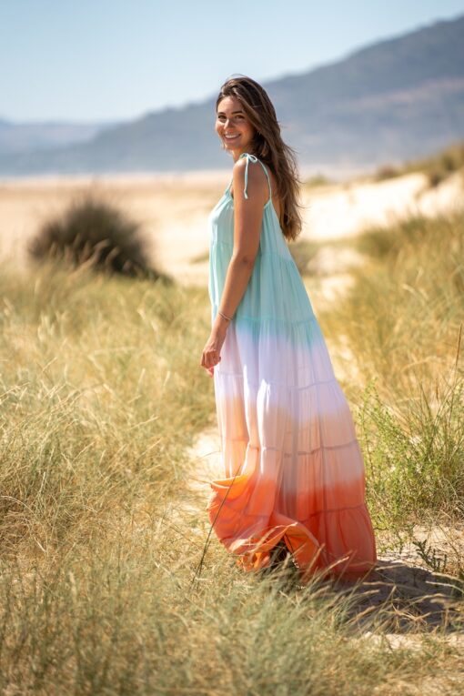 Maxi Vestido Honolulu mint - Imagen 6