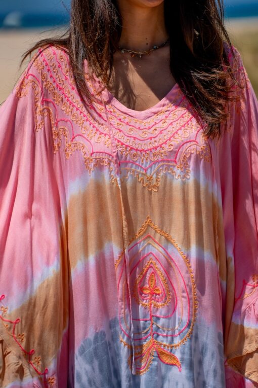 Poncho Waikiki rosa - Imagen 2