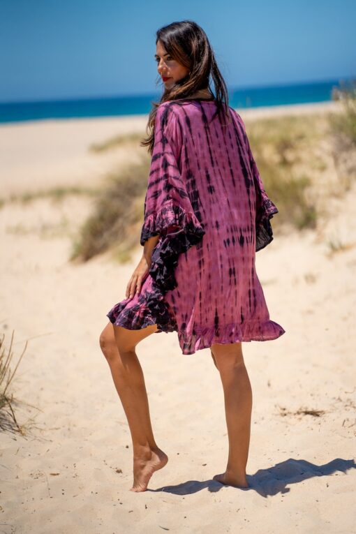 Poncho Hamoa rosa - Imagen 5