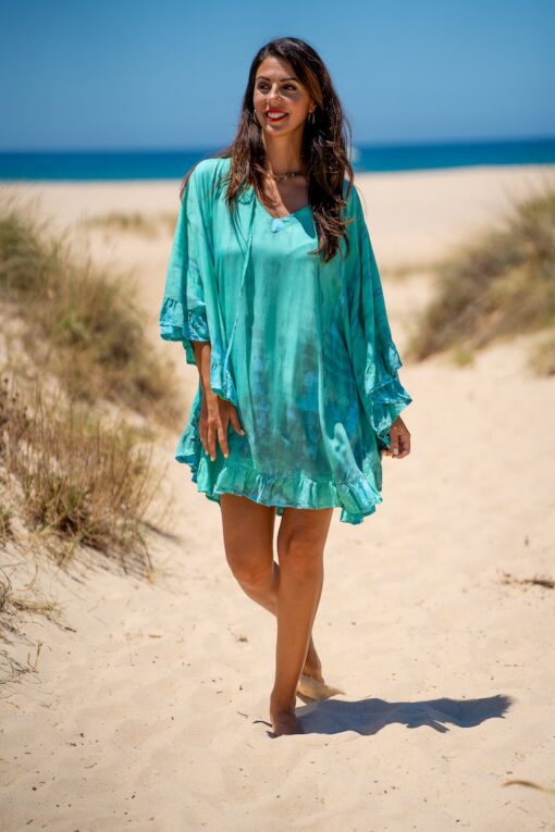 Poncho Hamoa mint