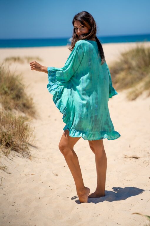 Poncho Hamoa mint - Imagen 3