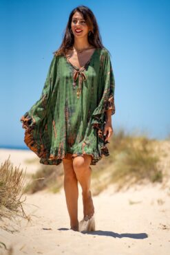 Poncho Hamoa oliva