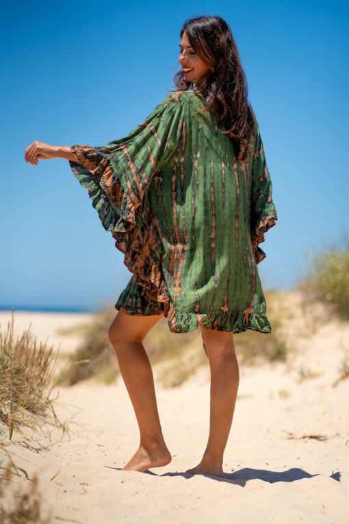 Poncho Hamoa oliva - Imagen 4