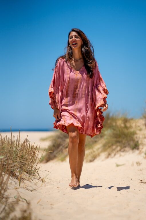 Poncho Hamoa rosita - Imagen 5